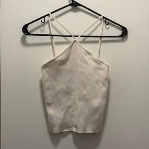 Ivory Knit Tank